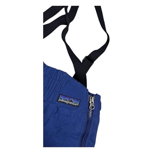 PATAGONIA VINTAGE 90s Waterproof Overalls Ski Snowboard Snow Pants Womens Medium - Picture 2 of 5